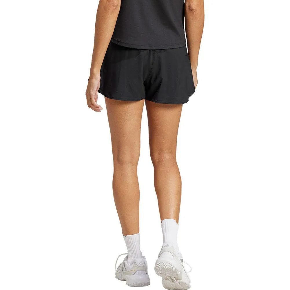 Women's Club 3 Inch Tennis Shorts Black