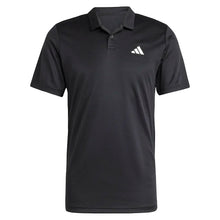 Men's Climacool Tennis Polo Black-Apparel-Adidas-JH3395-S26-1-Tennis Express