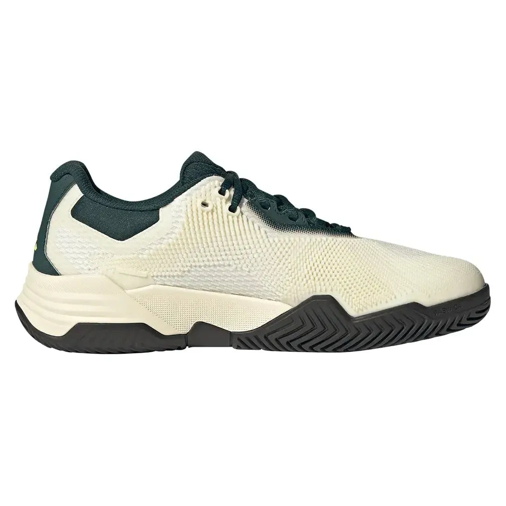 Men's Solematch Control 2 Tennis Shoes Off White and Silver Metallic