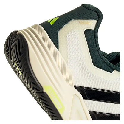 Men's Solematch Control 2 Tennis Shoes Off White and Silver Metallic