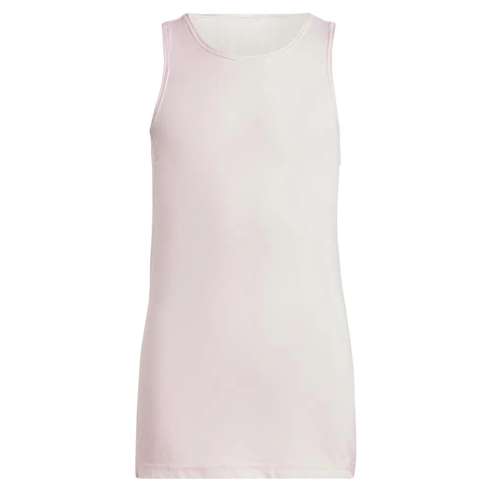 Girls' Club Tennis Tank Clear Pink-Apparel-Adidas-JI7177-1-Tennis Express