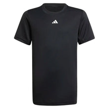 Boys' Pro Tennis Top Black-Apparel-Adidas-JI9265_1-Tennis Express
