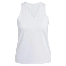 Women's Club V-Neck Tennis Tank White-Apparel-Adidas-JL6721-S25-Tennis Express