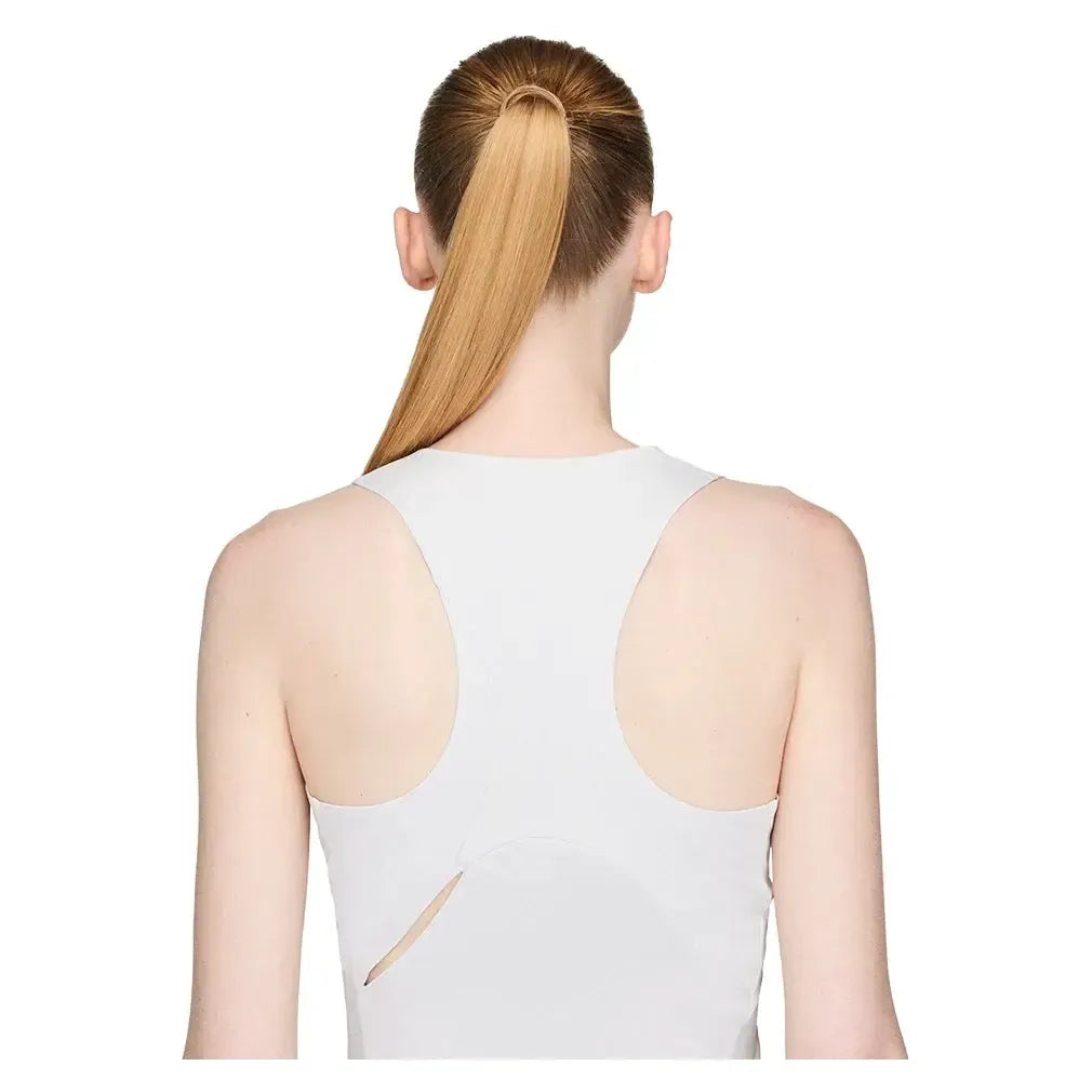 Women's Y-3 Crop Tennis Y-Tank Orbit Grey