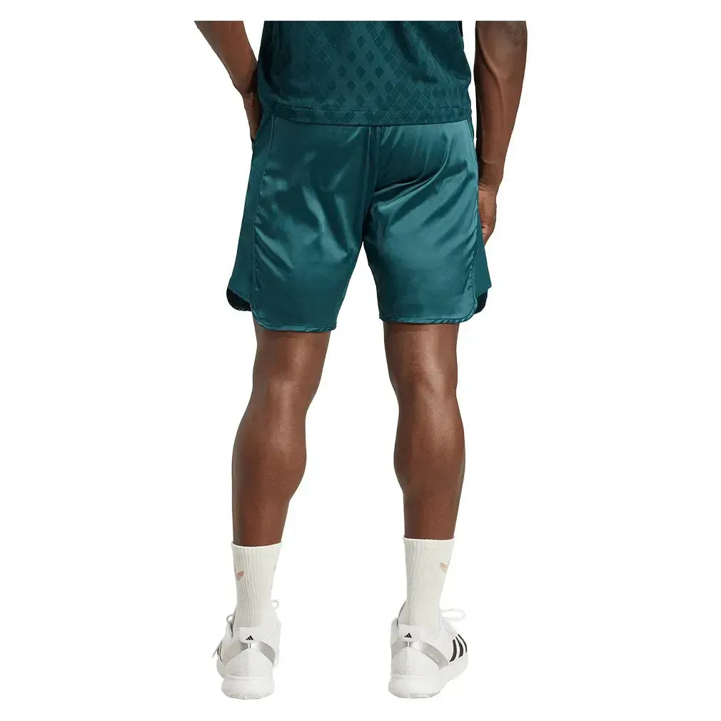 Men's Pro Ergo 9 Inch Tennis Shorts Aurora Ivy