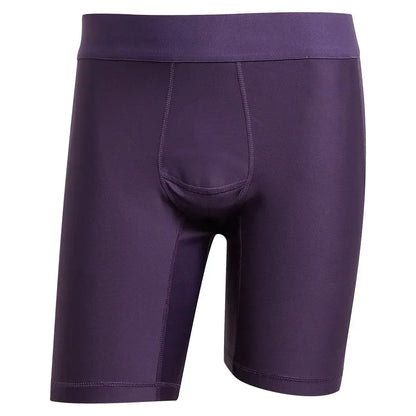Men's 7 Inch Tennis Shorts and Tight Set Aurora Plum