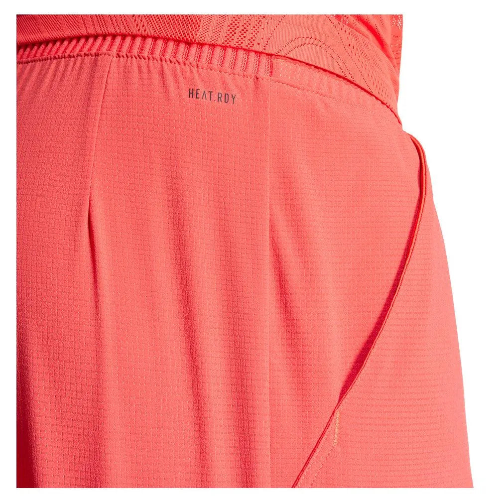 Men's Ergo 9 inch Tennis Short Semi Lucid Red