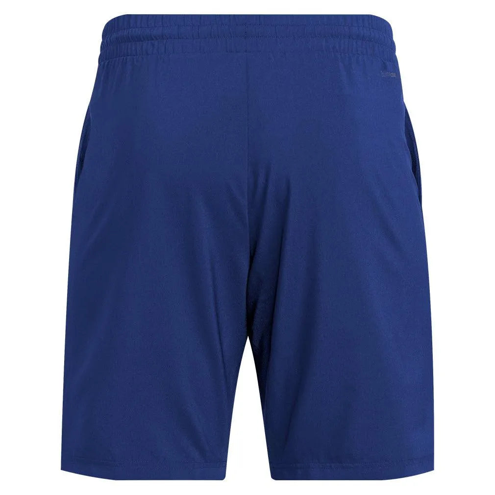 Men's Club 3 Stripe 7 inch Tennis Short Dark Blue