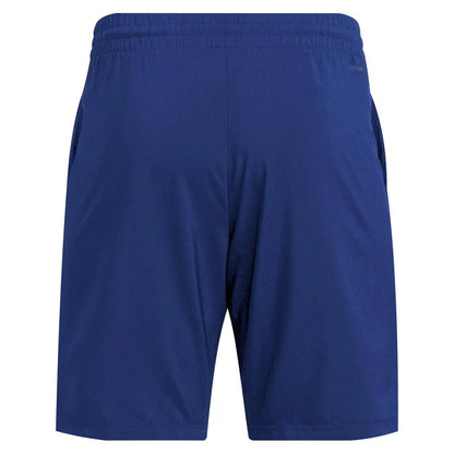 Men's Club 3 Stripe 7 inch Tennis Short Dark Blue