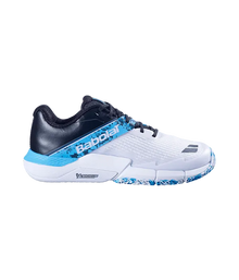 Padel Shoes Babolat Movea 2 White/Cyan Blue 2025