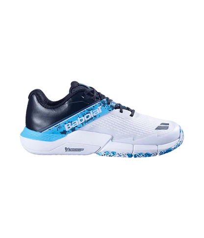 Padel Shoes Babolat Movea 2 White/Cyan Blue 2025