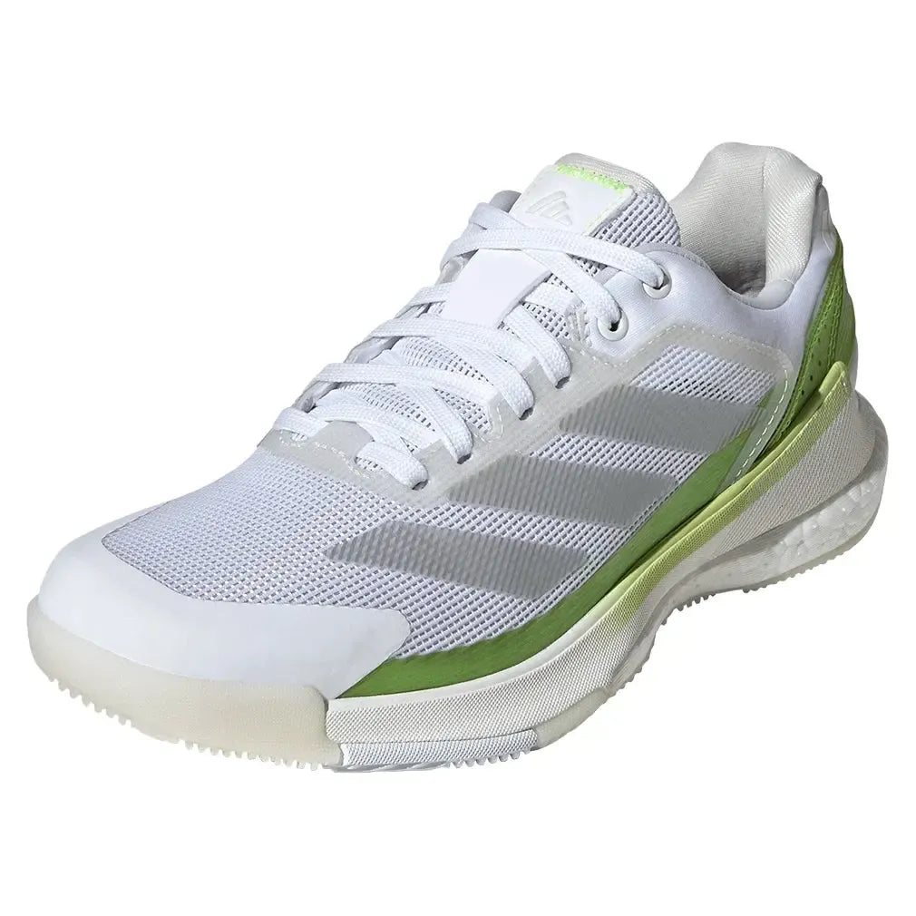 Women's Crazyquick Boost Padel Shoes Footwear White and Lucid Lemon-Footwear-Adidas-JP7228-F25-y-Tennis Express