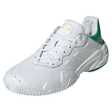 Men's Barricade 13 Leather Tennis Shoes Gold Metallic and Footwear White-Footwear-Adidas-JP7237-F25-y-Tennis Express