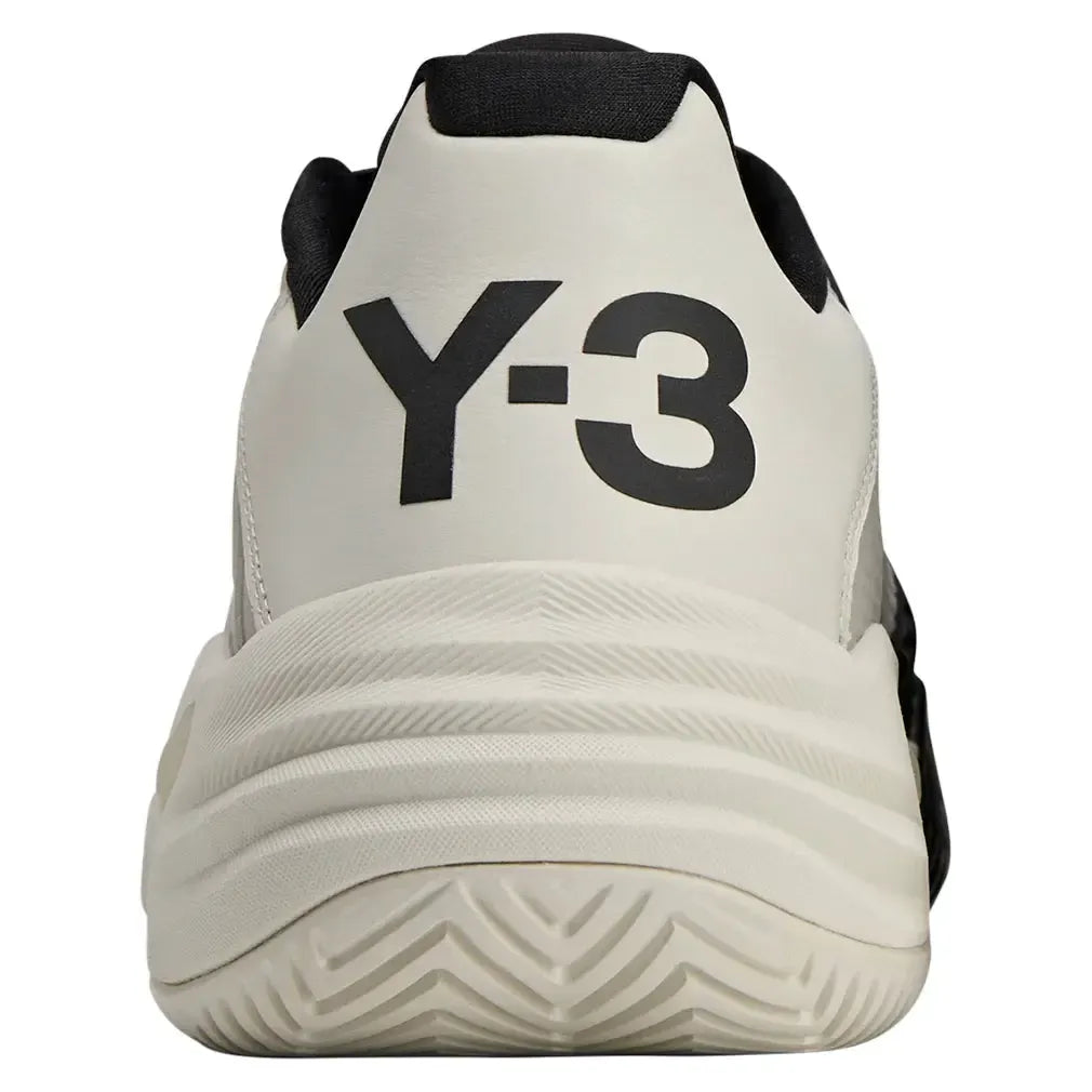 Men's Y-3 Barricade 13 Tennis Shoes Orbit Grey and Black
