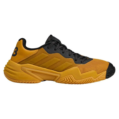 Women's Y-3 Barricade 13 Tennis Shoes Collegiate Gold and Black