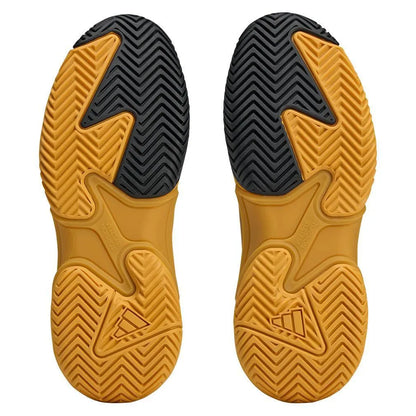 Women's Y-3 Barricade 13 Tennis Shoes Collegiate Gold and Black
