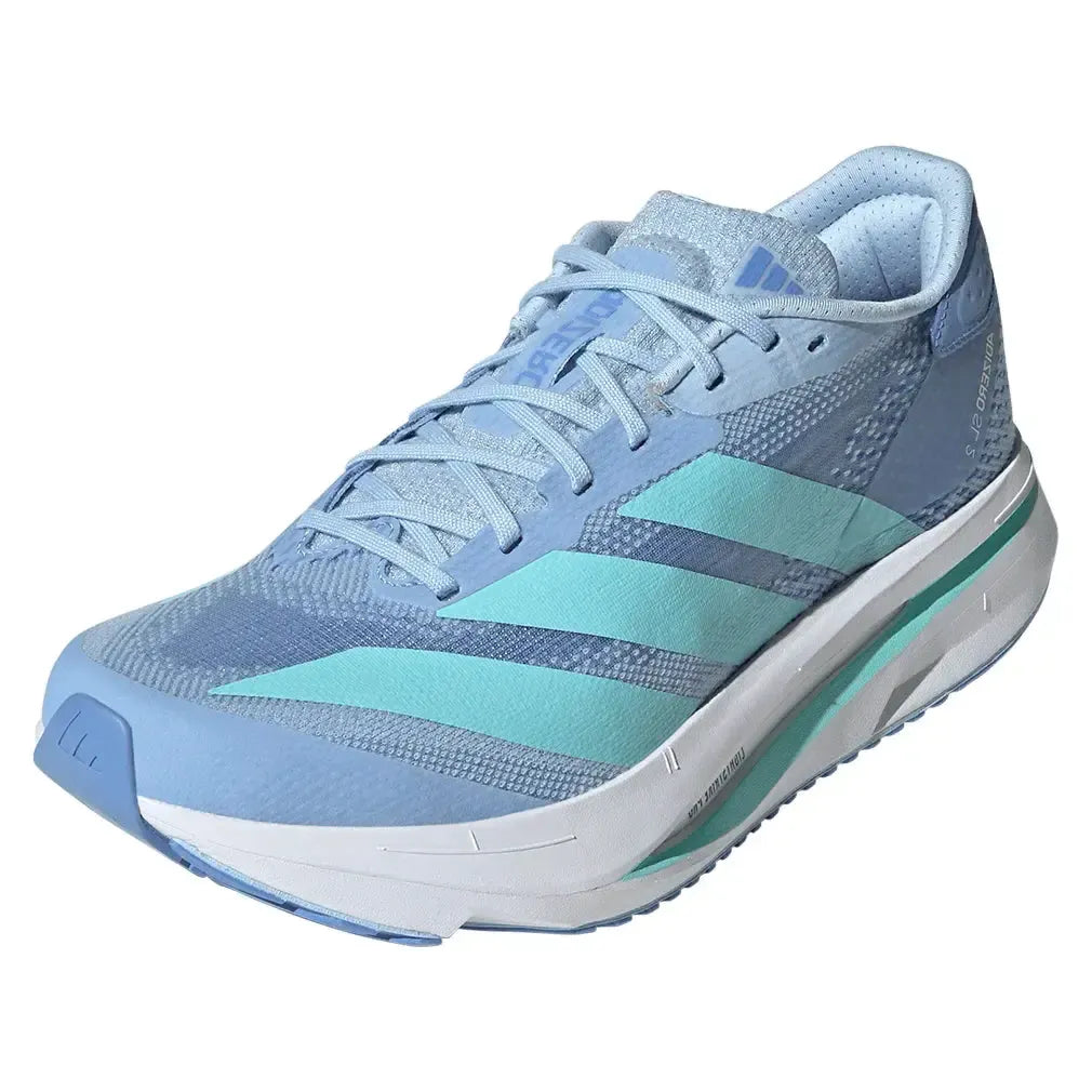 Women's Adizero SL2 Running Shoes Glow Blue and Flash Aqua-Footwear-Adidas-JQ0368-F25-y-Tennis Express
