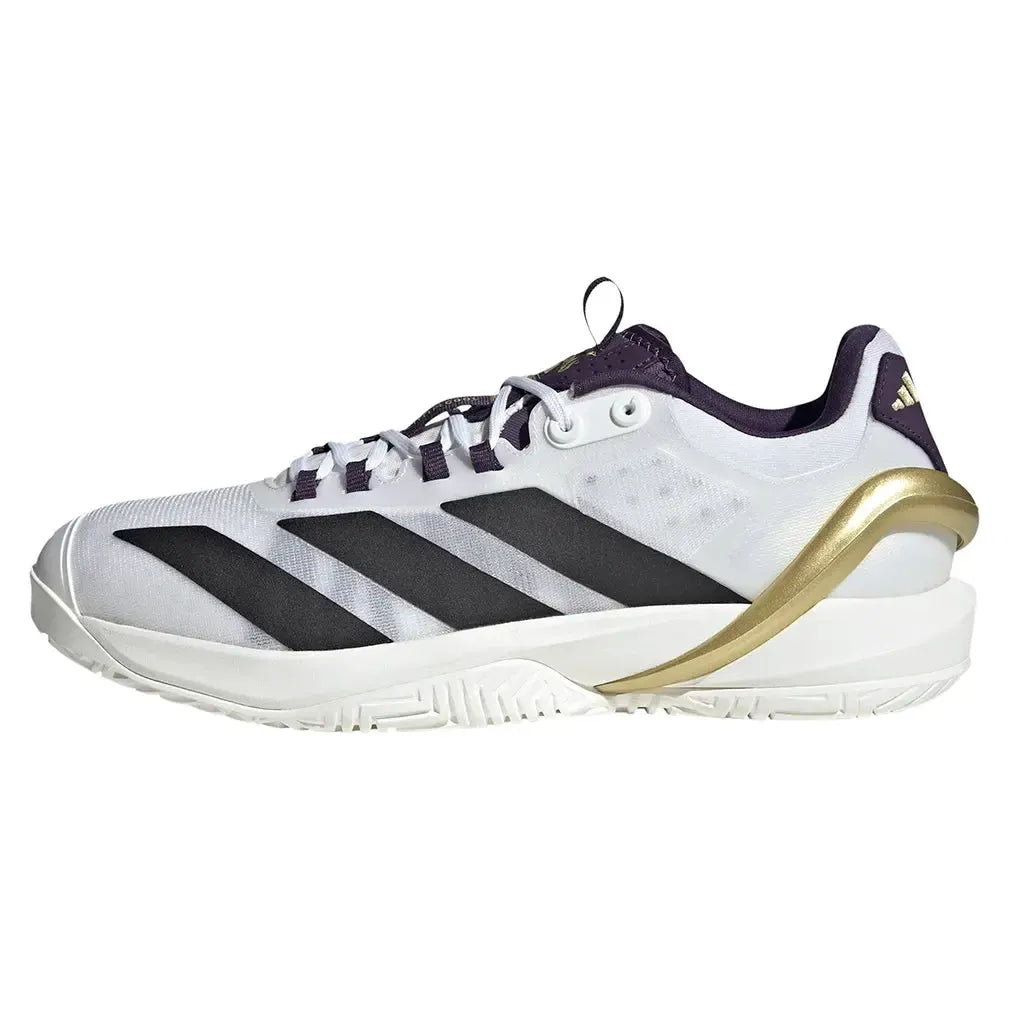 Men's adizero Cybersonic 2 Tennis Shoes Footwear White and Core Black