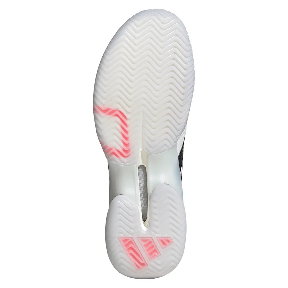 Men's Barricade 14 Wide Tennis Shoes Core White and Black