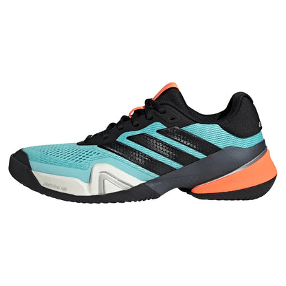 Men's Barricade 14 Tennis Shoes Flash Aqua and Core Black