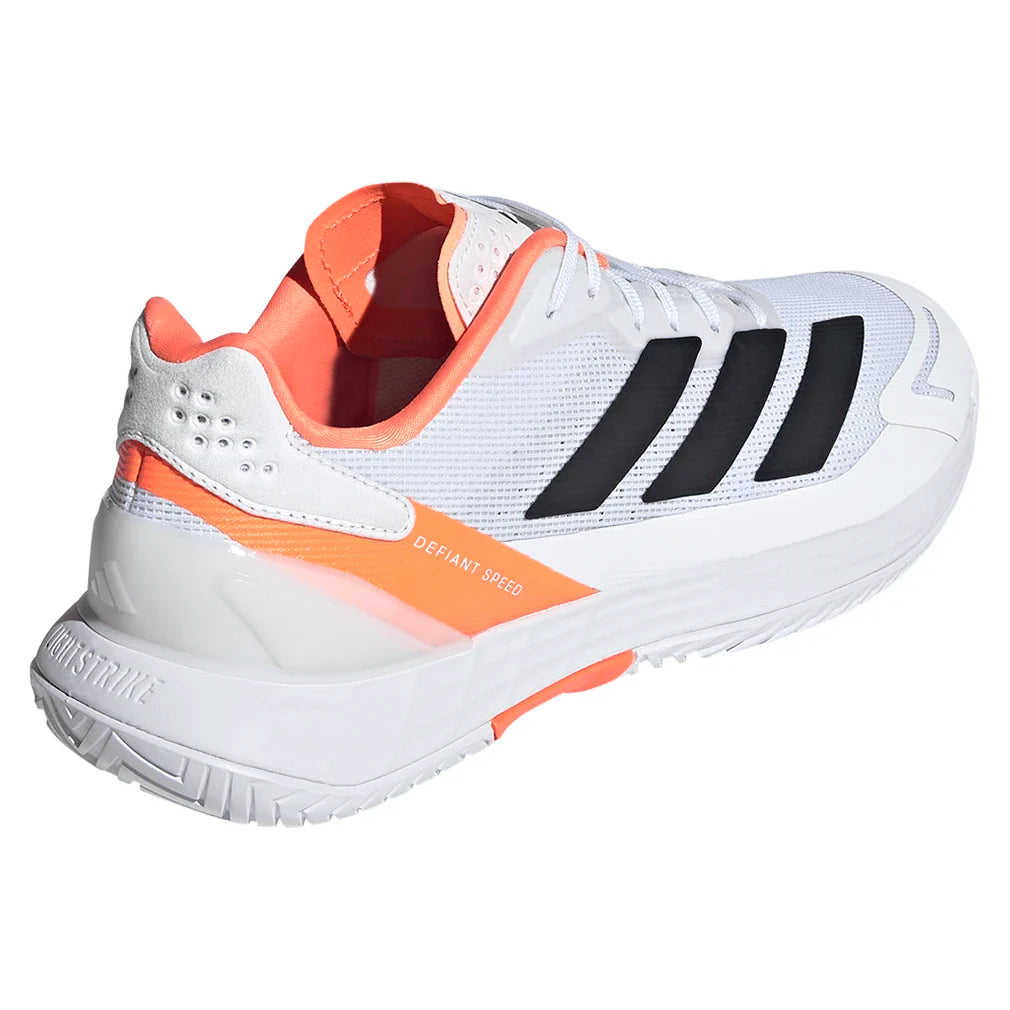 Men's Defiant Speed 2 Tennis Shoes Core White and Black