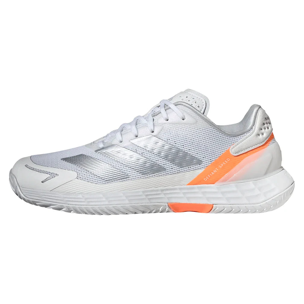 Women's Defiant Speed 2 Tennis Shoes Core White and Halo Blue