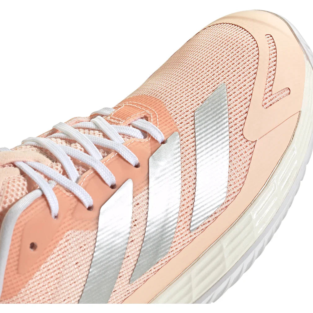 Women's Defiant Speed 2 Tennis Shoes Blush Pink and Silver Metallic