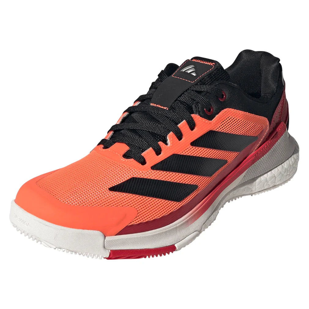 Men's Crazyquick Boost Padel Shoes Lucid Orange and Core Black-Footwear-Adidas-JR1819-S26-y-Tennis Express