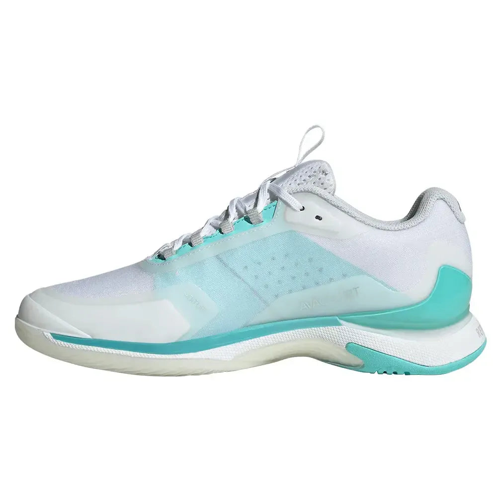 Women's Avacourt 2 Tennis Shoes Footwear White and Flash Aqua