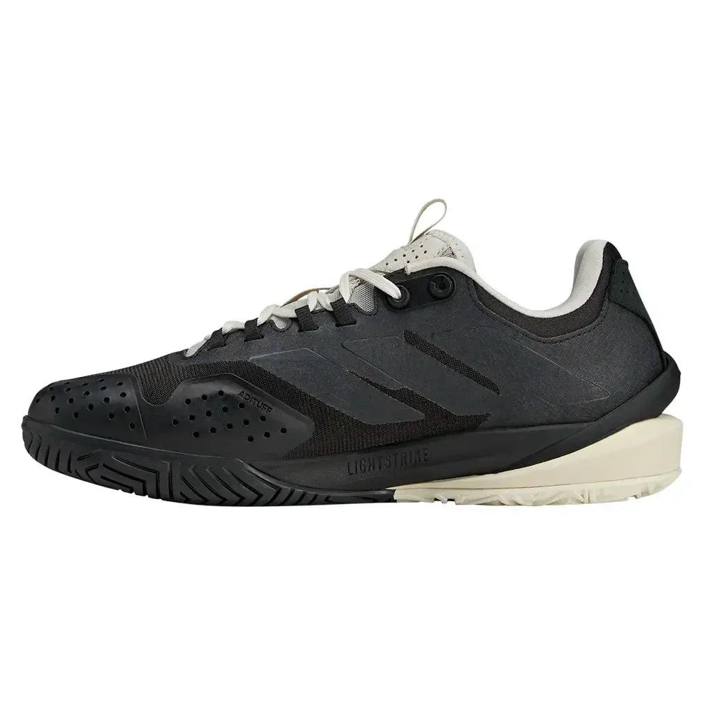 Men's Y-3 adizero Cybersonic Tennis Shoes Black and Orbit Grey