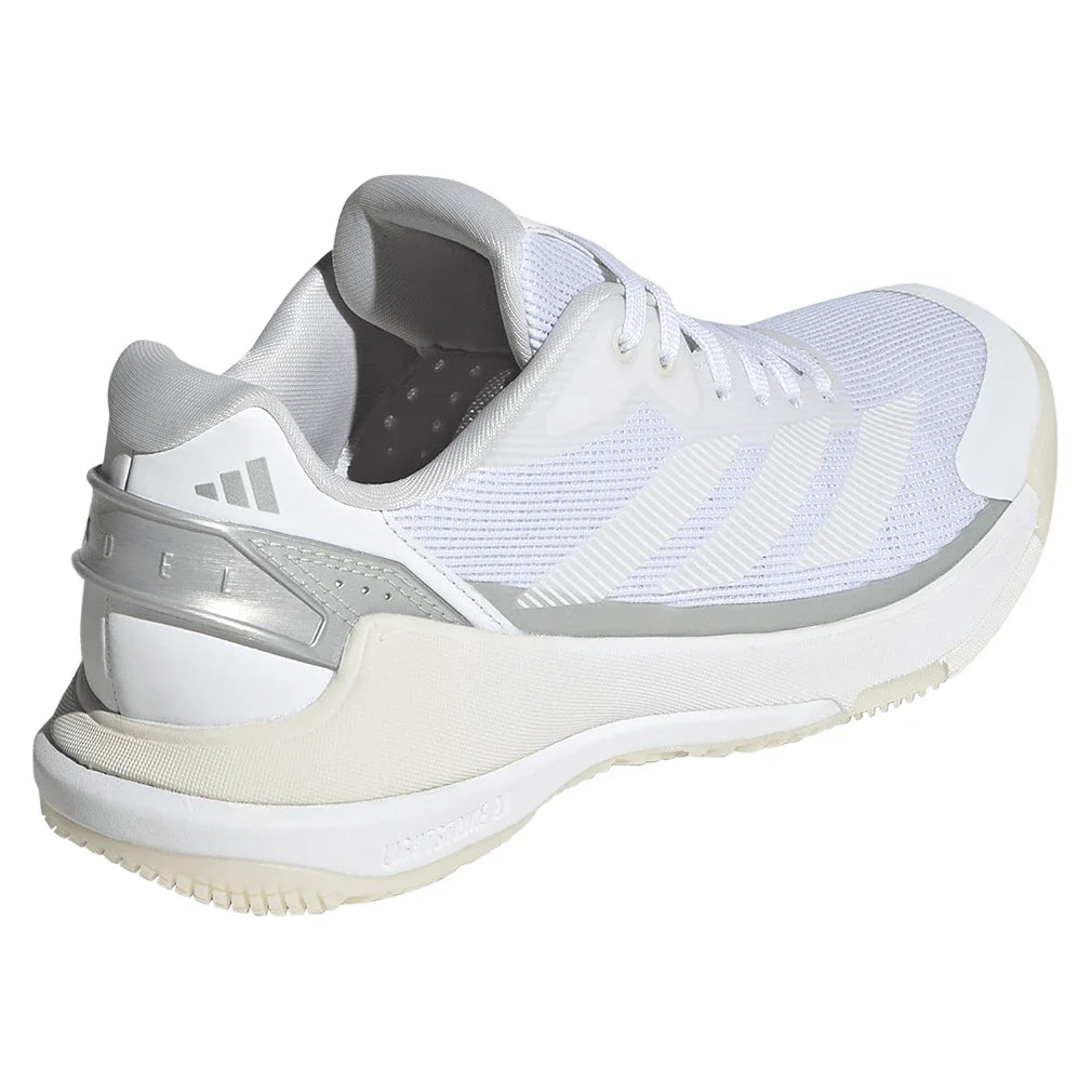 Women's Crazyquick LS Padel Shoes Core White and Zero Metallic
