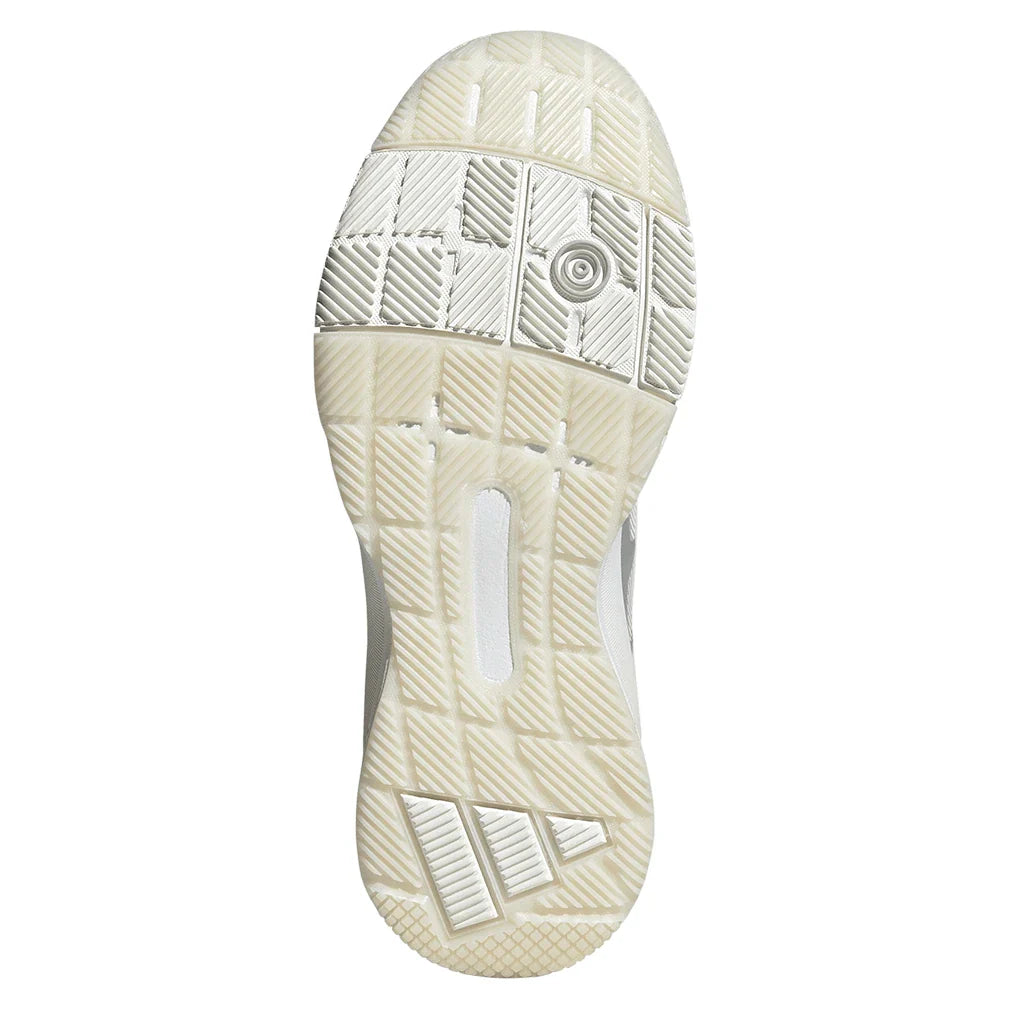 Women's Crazyquick LS Padel Shoes Core White and Zero Metallic