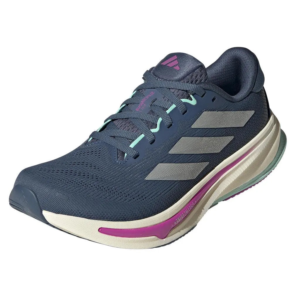 Women's Supernova Rise 2 Running Shoes Preloved Ink and Matte Silver-Footwear-Adidas-JR7688-S25-Y-Tennis Express