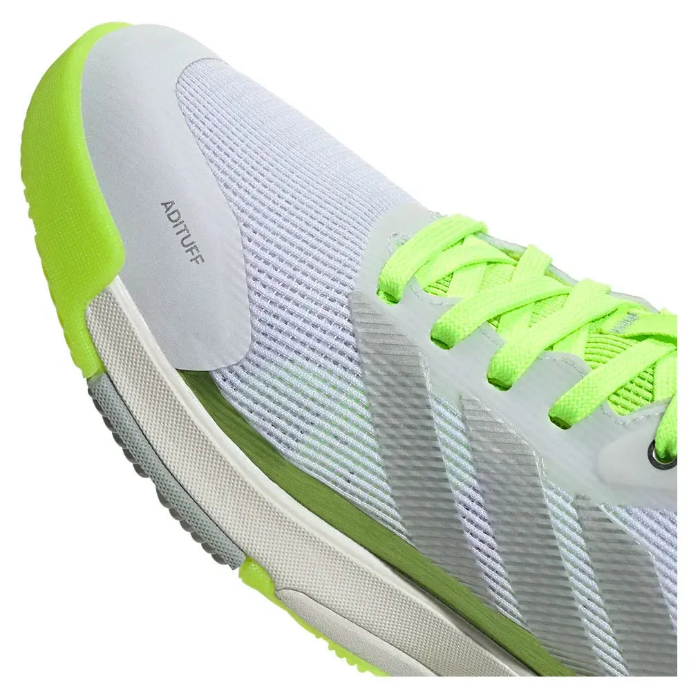 Women's Crazyquick LS Padel Shoes Lucid Lemon and Silver Metallic