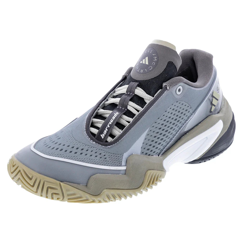 Women's ASMC Barricade Tennis Shoes Clear Onix and Willow Grey-Footwear-Adidas-JS1857-S26copy-702360Tennis Express