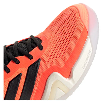 Men's Barricade 14 Tennis Shoes Lucid Orange and Core Black