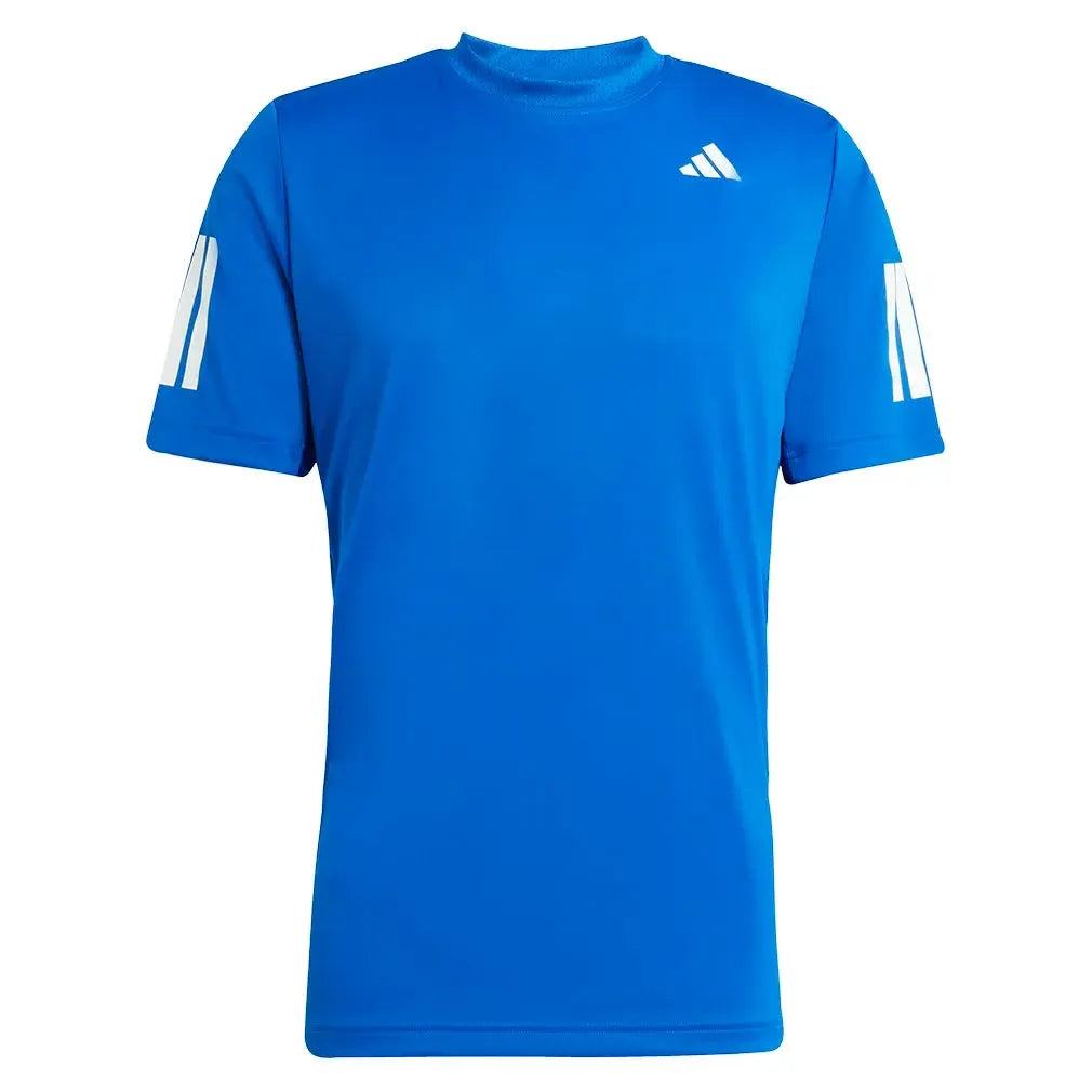 Men's Club 3 Stripes Tennis Top Collegiate Royal-Apparel-Adidas-JV5906_1-Tennis Express