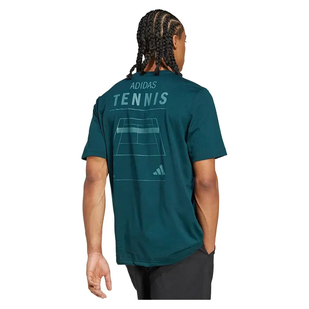 Men's Category Graphic Tennis Tee Aurora Ivy
