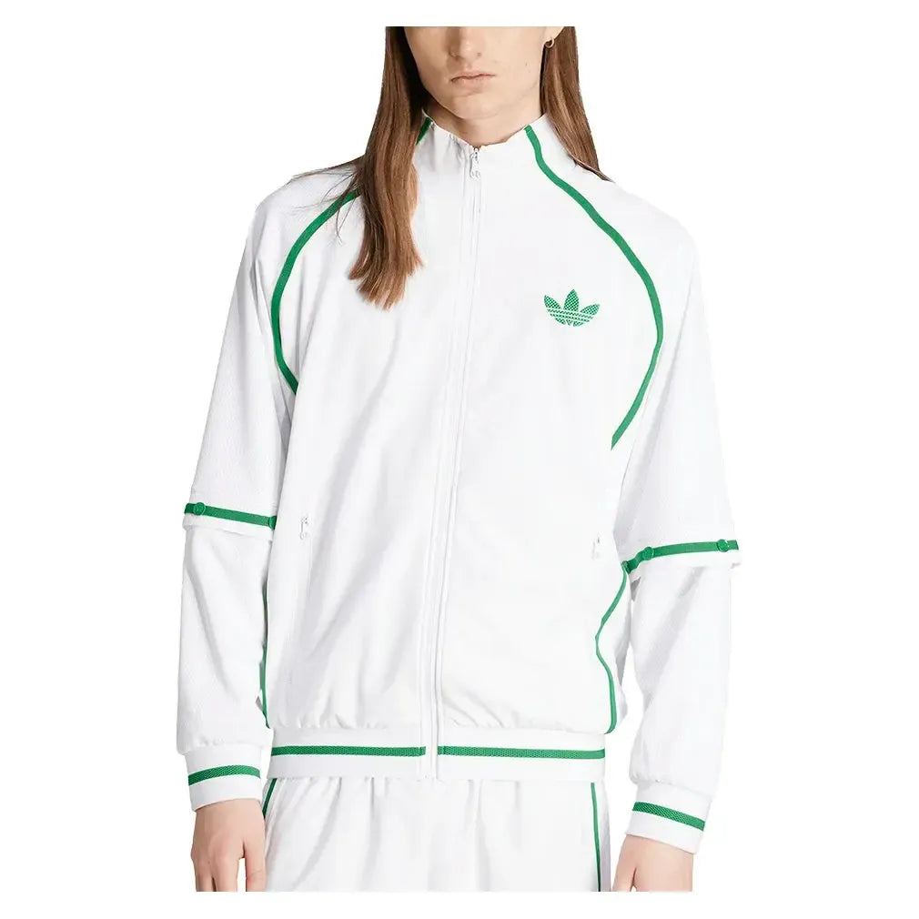 Men's Tennis Track Top White