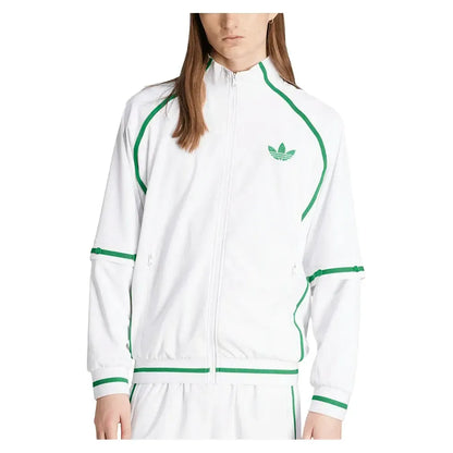 Men's Tennis Track Top White