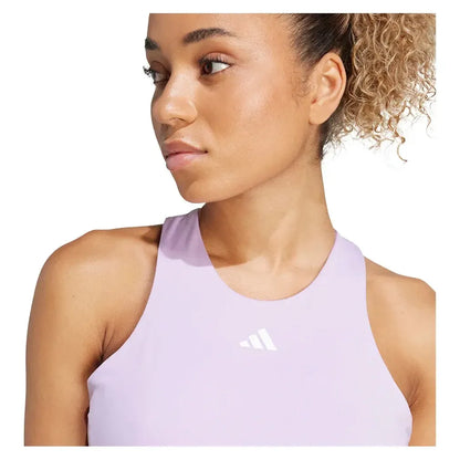 Women's CLIMACOOL Mid Length Y Tennis Tank Powder Plum