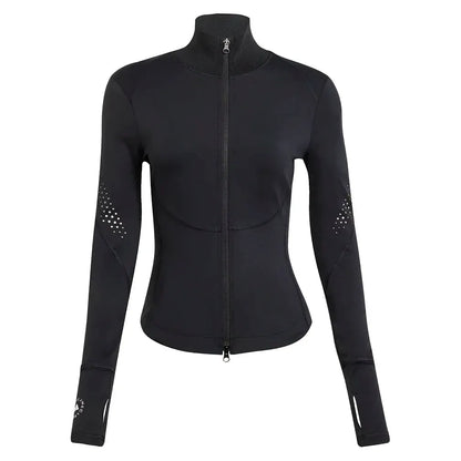 Women's Stella McCartney TruePurpose Training Midlayer Top Black-Apparel-Adidas-JW4551_1-Tennis Express