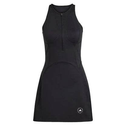 Women's Stella McCartney TruePurpose Training Dress Black-Apparel-Adidas-JW4568-F25-1-Tennis Express