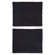 Y-3 Tennis Wristbands S Black and Orbit Grey