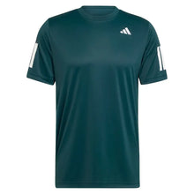 Men's Club 3 Stripes Tennis Top Aurora Ivy-Apparel-Adidas-JY2947_1-Tennis Express