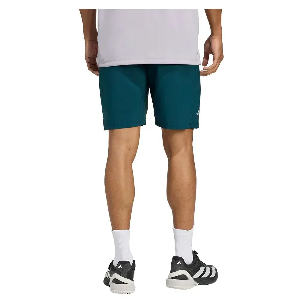 Men's Club 3 Stripes 9 Inch Tennis Short Aurora Ivy