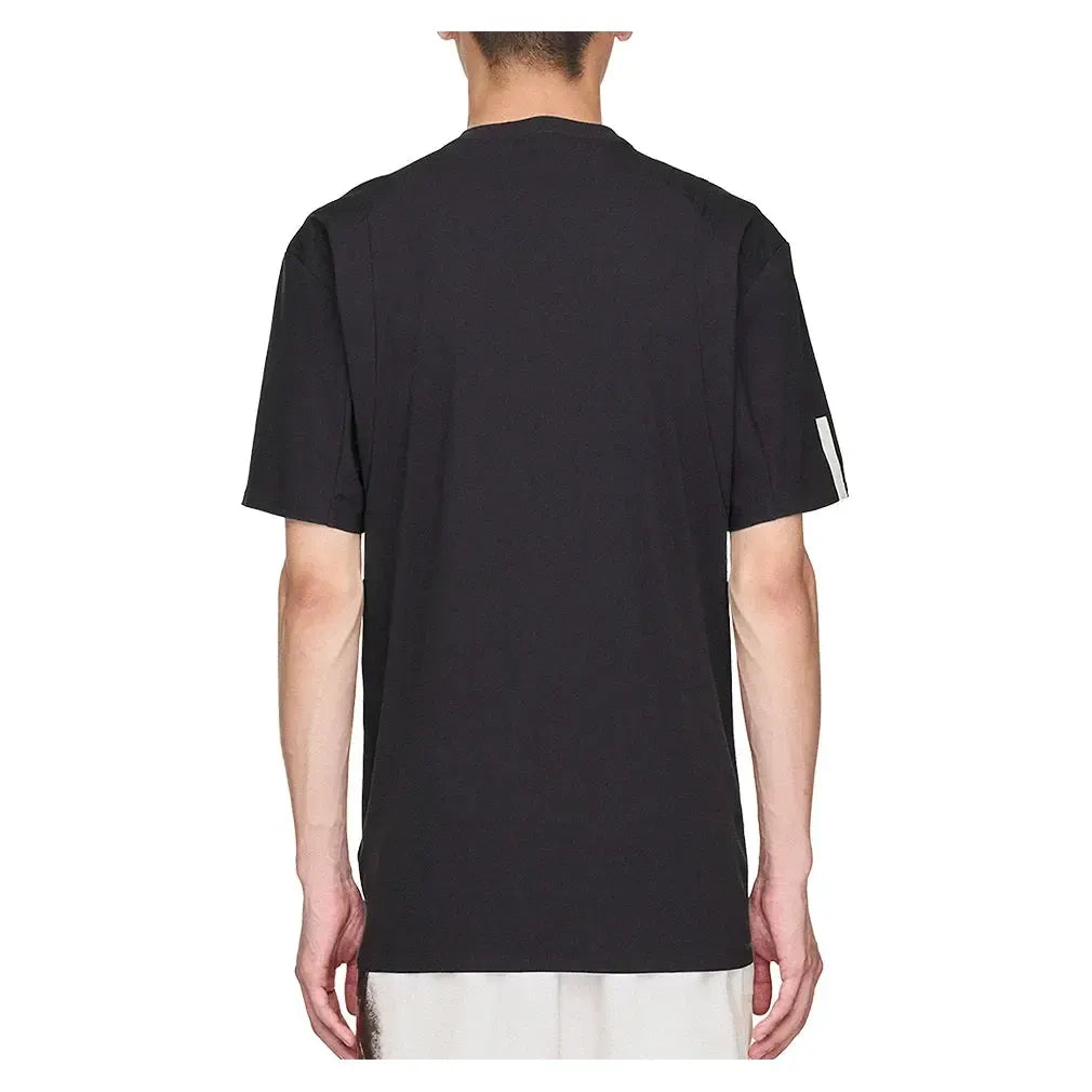 Men's Y-3 Zip Tennis Top Black