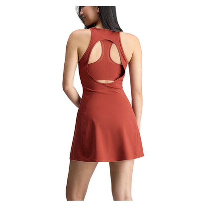 Women's Stella McCartney True Purpose Training Dress Burnt Sienna
