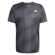 Men's Club Graphic Tennis Tee Black-Apparel-Adidas-JY9590-S26-1-Tennis Express