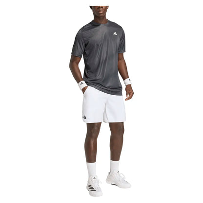 Men's Club Graphic Tennis Tee Black